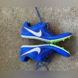 Nike Zoom Rival distance track & field shoes racer blue men size 11.5
